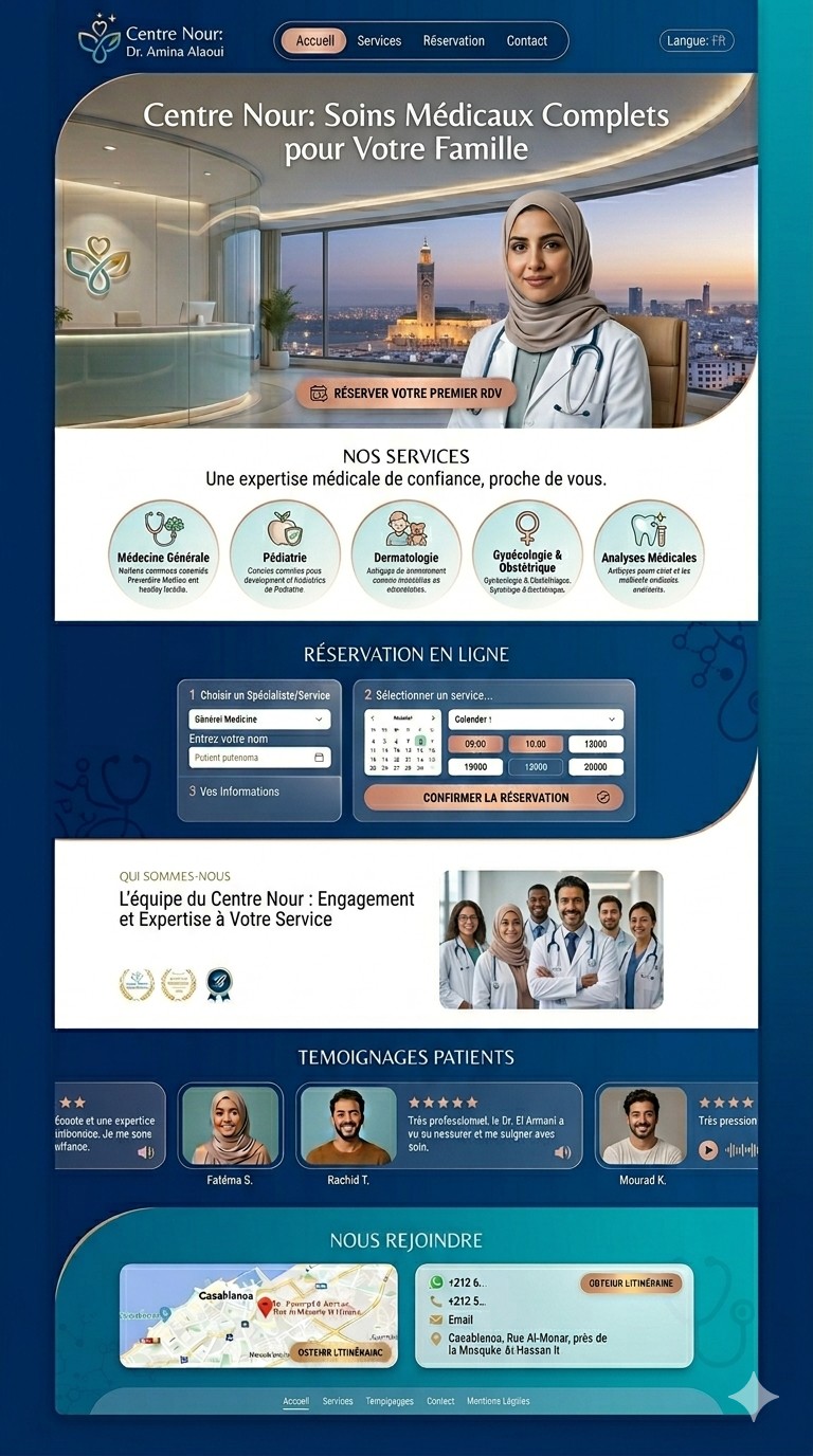 Centre Nour Dr. Amina Alaoui